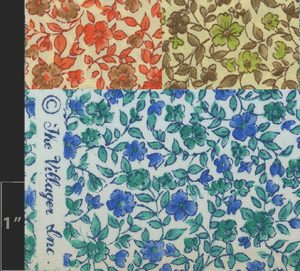 The Villager Marielle Bancou Segal colorways print design 1960s fashion