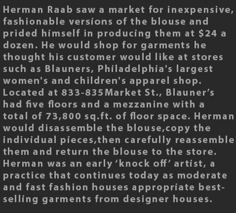 Max Raab Villager Herman Raab knock off Drexel Digital Museum