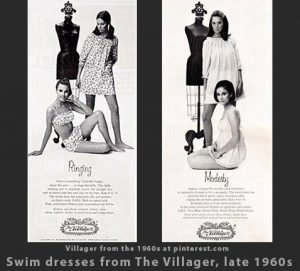 Max Raab Villager swim dresses 1960s Drexel Digital Museum